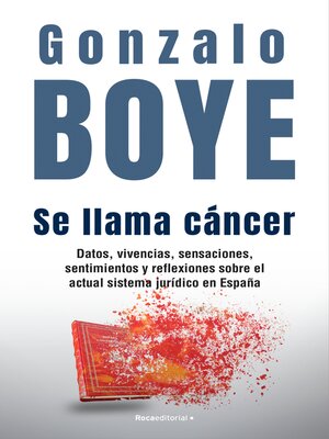 cover image of Se llama cáncer